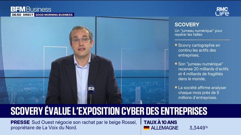 Le Pitch : Scovery évalue l'exposition cyber des entreprises - 04/09