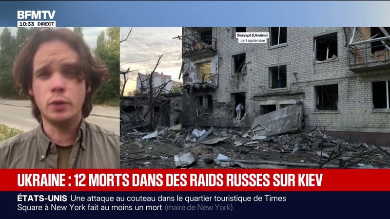 Guerre en Ukraine: au moins douze morts dans des frappes russes à Kiev