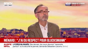 Primaire socialiste: “J’ai du respect pour Glucksmann”, déclare Robert Ménard, maire de Béziers