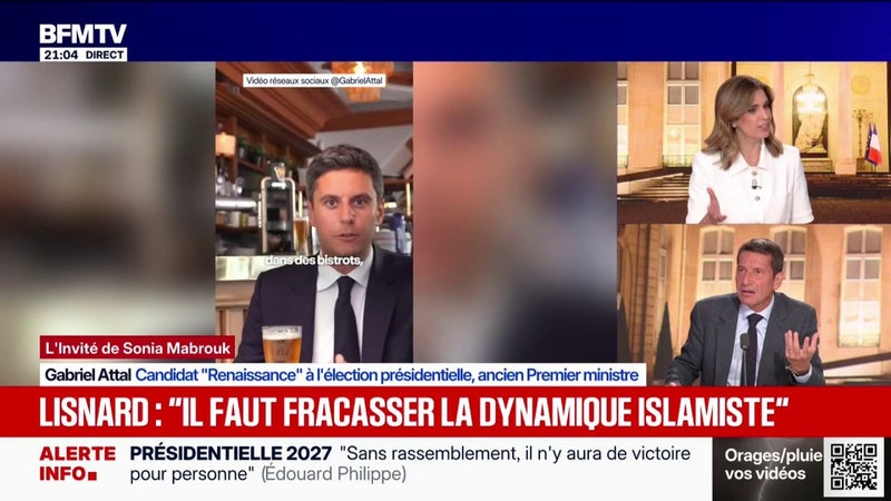 Opération "1.000 bistrots": "On n'est pas obligé de les mettre en scène avec des conseillers en communication", regrette David Lisnard, candidat à l'élection présidentielle