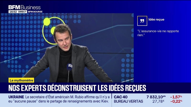 Mythomètre : “L'assurance-vie ne rapporte rien”, FAUX répond Vincent Grard - 19/10