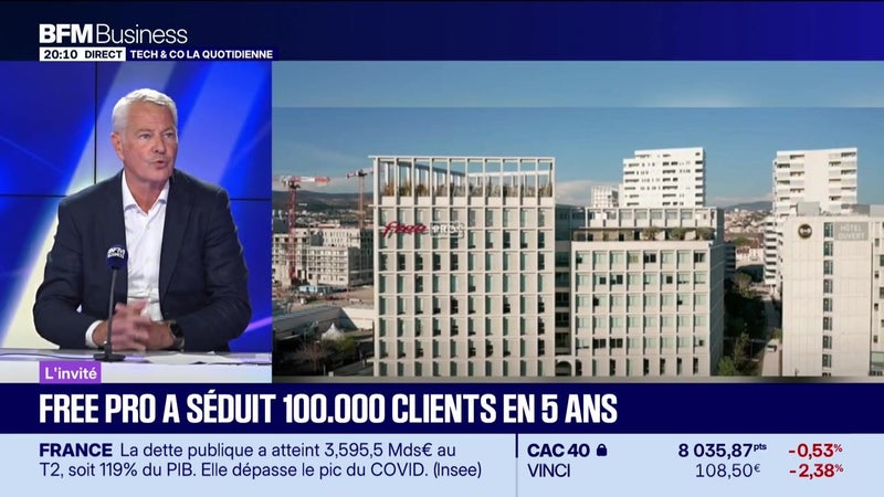 Guillaume de Lavallade (Free Pro) : Free Pro a séduit 100 000 clients en cinq ans - 29/09