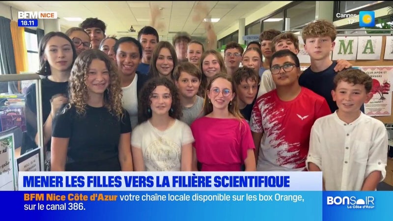 Le rectorat veut donner toute leur place aux filles dans les filières scientifiques.