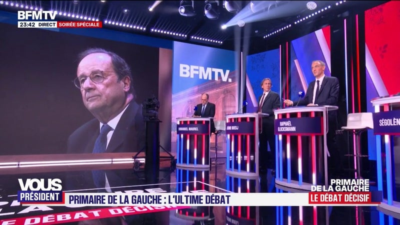 "Si on se rassemble, on peut gagner cette élection présidentielle et on aura besoin que François Hollande soit avec nous", estime Raphaël Glucksmann