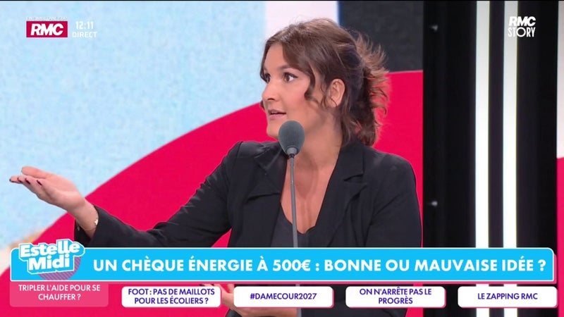 Chèque énergie à 500€ : "Dès qu'il y a un problème, balancer un chèque est leur seule solution", souffle Juliette Briens