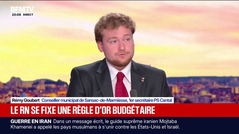 "En termes de casse du siècle, j'invite les marchés financiers à se méfier de Marine Le Pen", déclare Rémy Goubert, premier secrétaire PS du Cantal