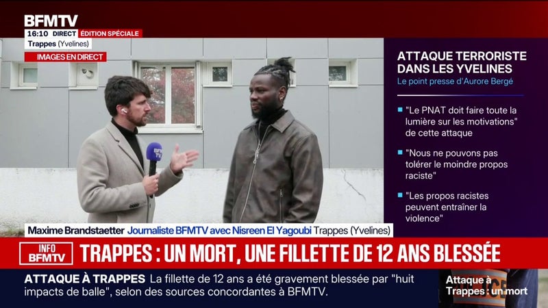 Tirs à Trappes: "Il y a trop de tensions en ce moment dans le pays", déplore ce riverain