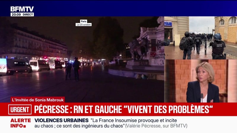 "On aura une très belle aide de plus de 10.000 euros qui sera donnée aux commerçants parisiens", annonce Valérie Pécresse, présidente LR de la région Île-de-France