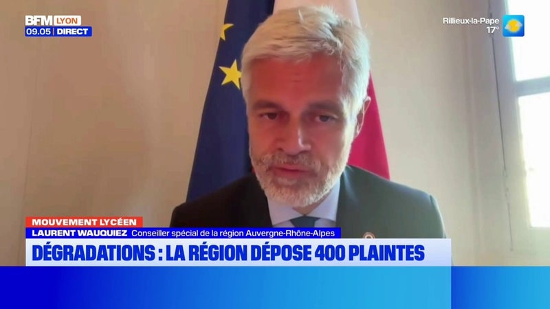La région va déposer environ 400 plaintes à la suite des dégradations dans le Rhône et la Métropole