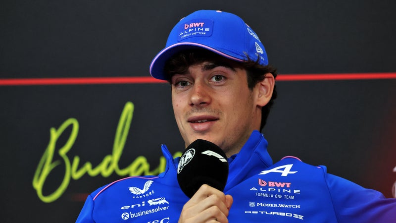 Le pilote argentin Franco Colapinto le 23 juillet 2026 a Budapest 2324958