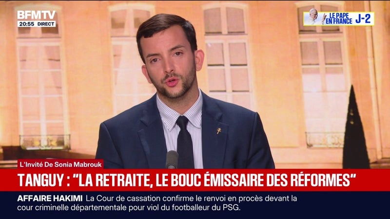 Non-censure du gouvernement: "Ce n'est pas du tout acquis", répond Jean-Philippe Tanguy, député Rassemblement national