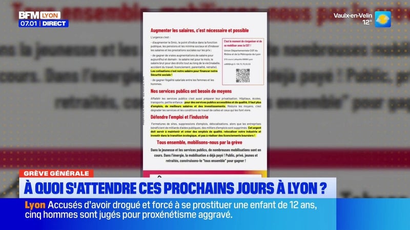 Mobilisation à Lyon : à quoi s'attendre ces prochains jours ?