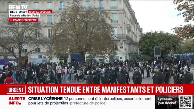 Mobilisation lycéenne: Emmanuel Macron réunit plusieurs ministres ce soir à l'Élysée