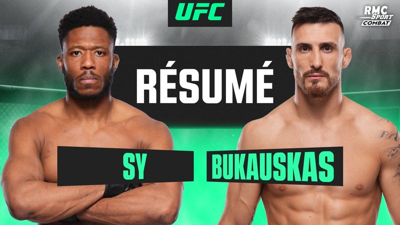 UFC Paris : Un finish SURPRENANT entre le français Oumar Sy et Bukauskas ! (Résumé)