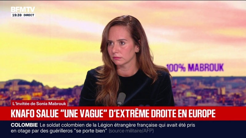 Ukraine: "Notre dépense mine notre défense", estime Sarah Knafo (Reconquête), qui souhaite maintenir les aides militaires