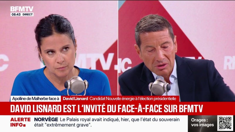 David Lisnard, candidat Nouvelle énergie, propose "une compétition à droite" avant la présidentielle