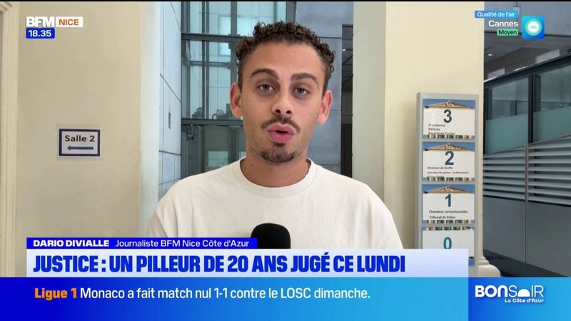 Manifestation à Nice : un pilleur de 20 ans jugé ce lundi.