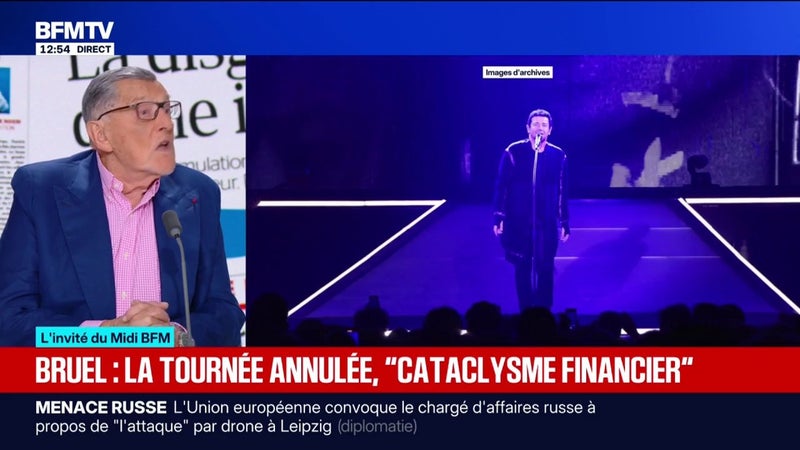 Patrick Bruel a pris "la bonne décision" en annulant sa tournée, estime Jean-Claude Camus