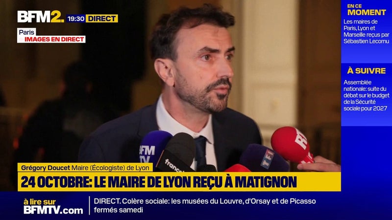 24 octobre: le maire de Lyon souhaite qu'une manifestation puisse avoir lieu