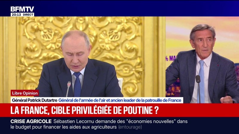 Russie: "Il y a une vraie synergie des pays européens pour se défendre", assure Patrick Dutartre, général de l'armée de l'Air