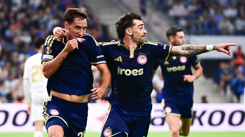 OM-Olympiacos: Faute ou pas sur Abdelli? lL'ouverture du score des Grecs fait polémique