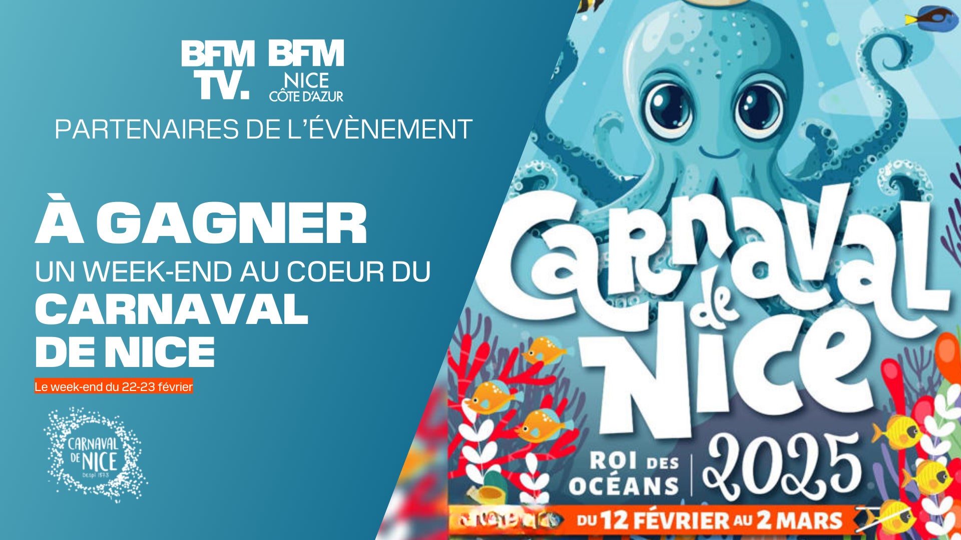 A gagner: un week-end au cœur du Carnaval de Nice