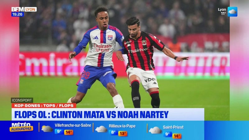 Kop Gones : les Tops/Flops du match OL - Nice (2-1)