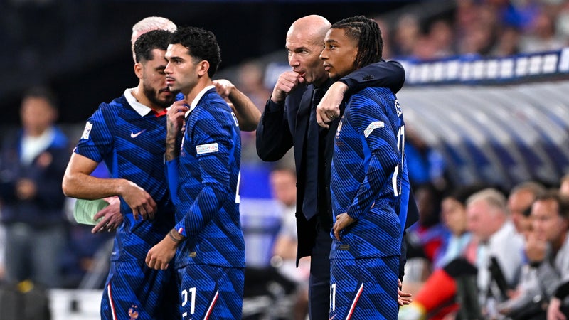 France-Belgique: un coaching gagnant et une première victoire à domicile pour Zidane avec les Bleus