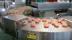 Fabrique de donuts (image illustration)