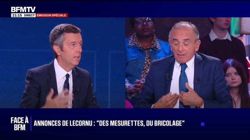 Éric Zemmour, président de Reconquête, demande “une réduction massive du nombre de fonctionnaires”
