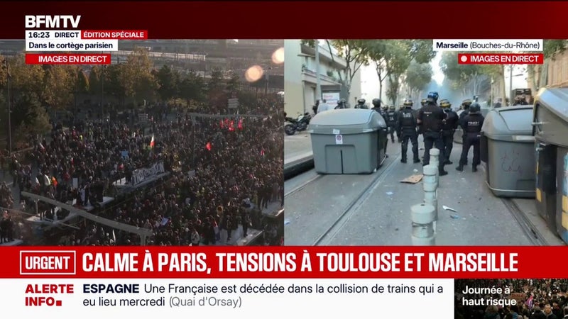 Manifestations du 31 octobre: "Il faut arrêter avec cette plateforme Parcoursup", déclare François Pozzo di Borgo, secrétaire général du syndicat national Force ouvrière des lycées et collèges