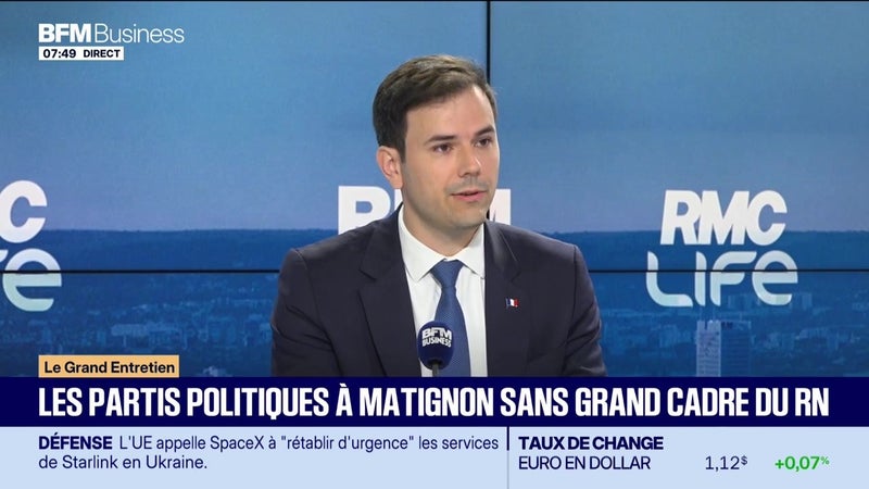 Alexandre Sabatou (RN) : Les partis politiques à Matignon sans grand cadre du RN - 22/10