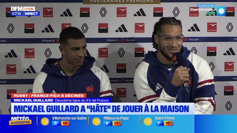 France-Fidji : Mickael Guillard de retour à la maison