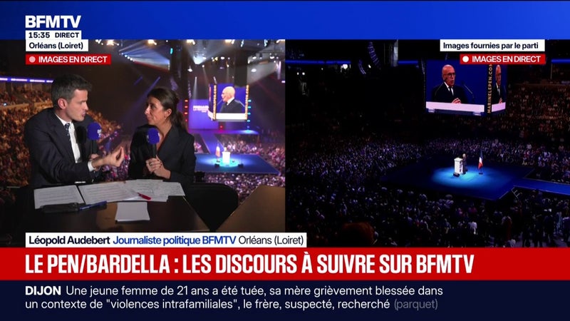 Congrès du Rassemblement national: que faut-il attendre des discours de Marine Le Pen et Jordan Bardella?