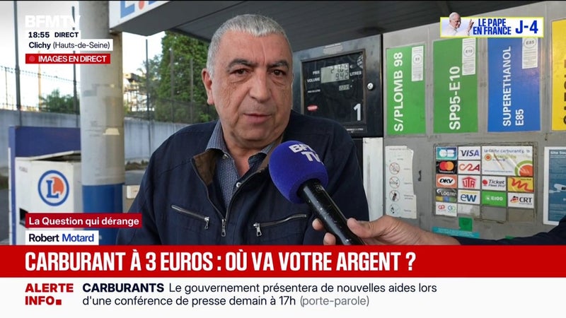 Crise des carburants: ce motard "n'attend pas grand-chose" du gouvernement