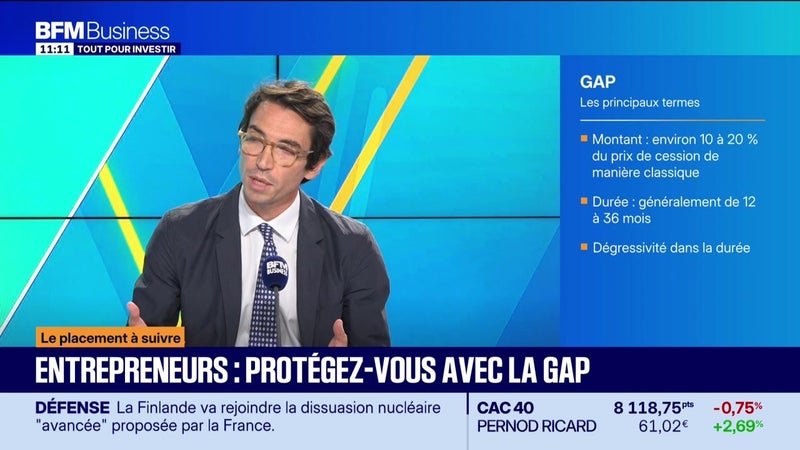 Le placement à suivre : Benjamin Prod'homme - Entrepreneurs, protégez-vous avec la GAP - 14/09