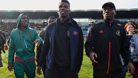 Paul et Mathias Pogba en 2019