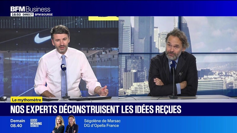 Mythomètre : "Nike offre un bon point d'entrée", FAUX répond Charles Monot - 07/10