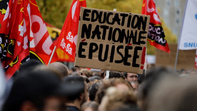 Rennes, Brest, Vannes... Les syndicats de personnels de l'éducation en grève ce mardi à travers la Bretagne