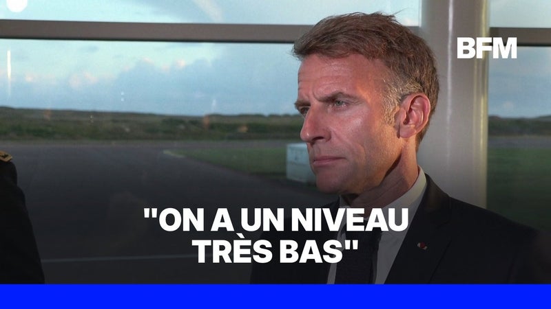 Emmanuel Macron reconnaît que le marché mondial de l'énergie est "sous tension"