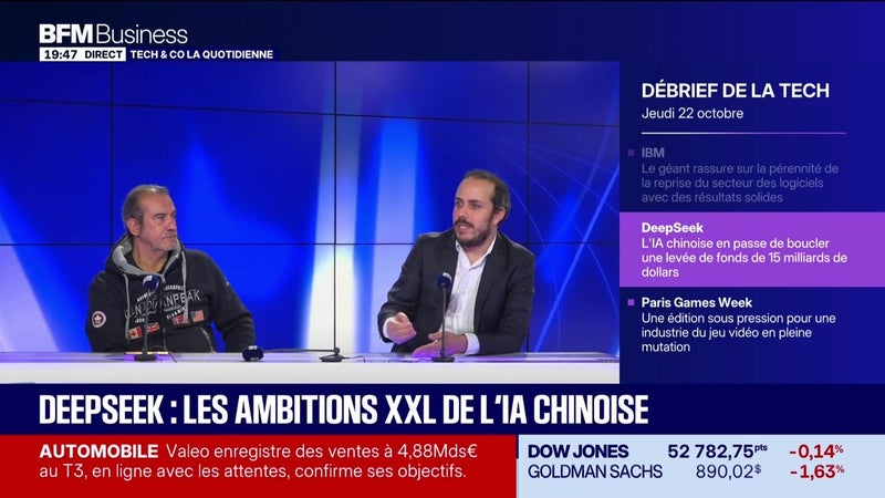 Le Débrief de la tech - Jeudi 22 octobre