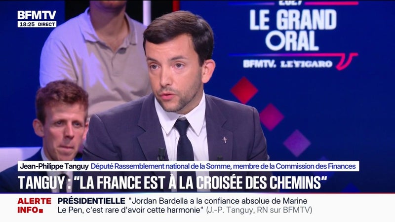 Référendum sur l'immigration proposé par le RN: "Être français ça s'hérite ou ça se mérite", estime Jean-Philippe Tanguy, député RN de la Somme