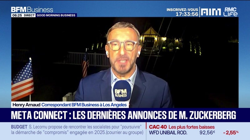 Culture IA : Meta connect, les dernières annonces de Mark Zuckerberg, par Henri Arnaud - 24/09