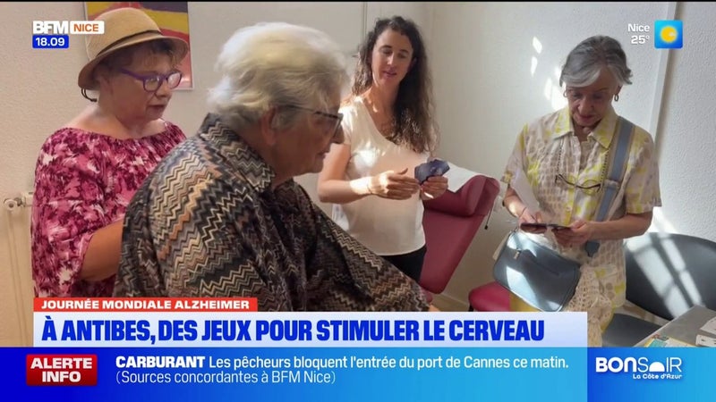 Journée de lutte contre Alzheimer : ces patients stimulent leur cerveau en jouant