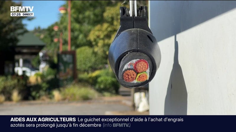 Sur les bornes de recharge des véhicules électriques, les vols de cuivre se multiplient