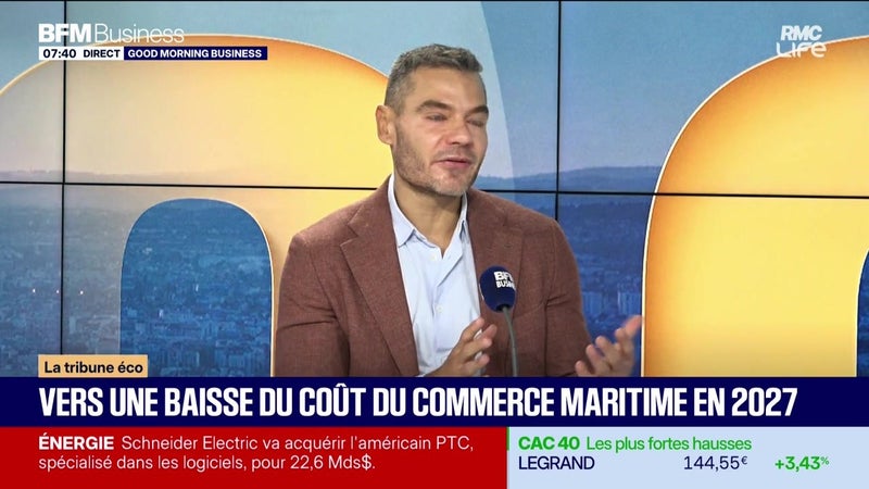 La tribune éco : Vers une baisse du coût du commerce maritime en 2027 - 05/10