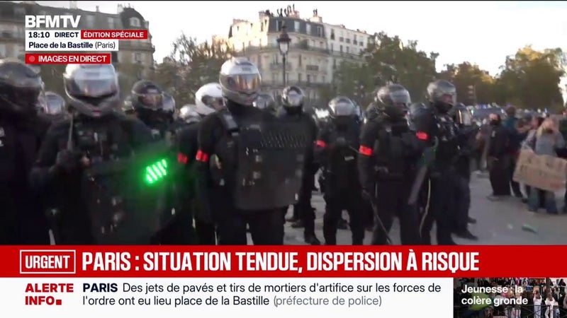 Qu'est-ce que les boucliers stroboscopiques utilisés par les forces de l'ordre?