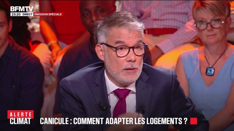 Canicule: Olivier Faure, Premier secrétaire du PS et candidat à la primaire socialiste, propose d'"équiper tous les logements de volets" et de "revégétaliser"