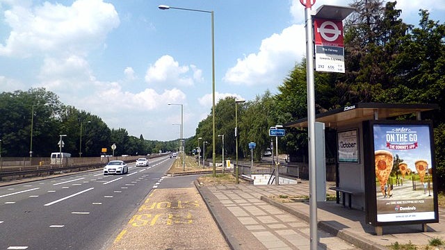 Arrêt de bus (image d'illustration)