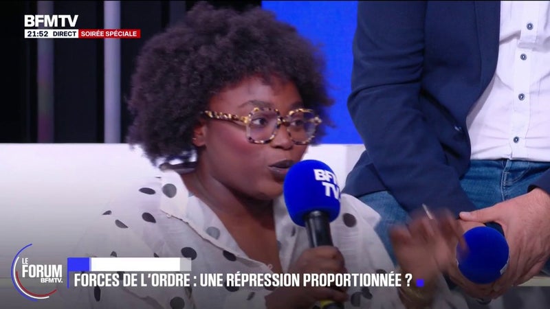 FORUM BFMTV - Mouvement lycéen: "Quand on a des élèves qui sont éborgnés, qui finissent handicapés, l'État a du sang sur les mains", affirme Danièle, étudiante en droit